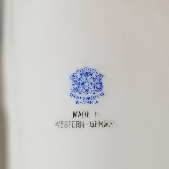 Vintage Gerold Porzellan Divided Dish - Picture 6 of 6